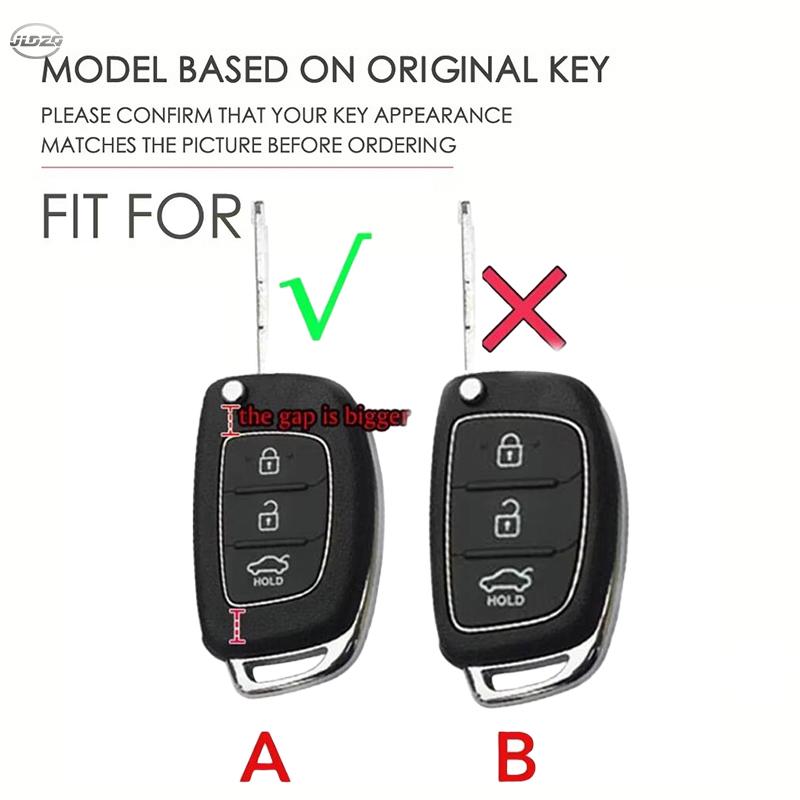 3 Buttons Silicone Car Key Case Cover Bag For Hyundai Ix35 Ix45 Ix25 I10 I20 I30 Hb20 Sonata Verna Solaris Santa Elantra Mistra