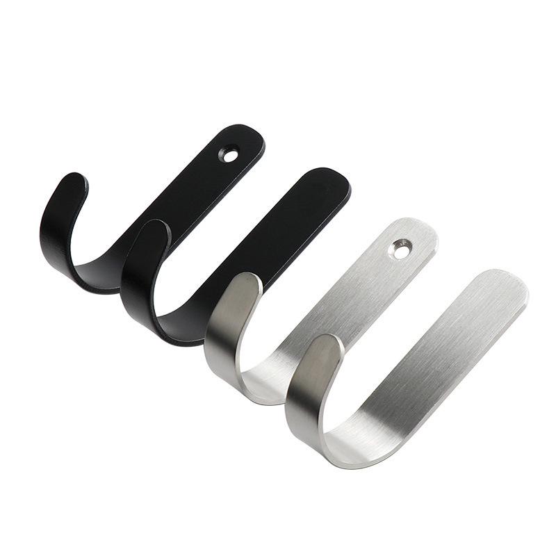 Stainless Steel Mini Single Clothes Hook for Wall