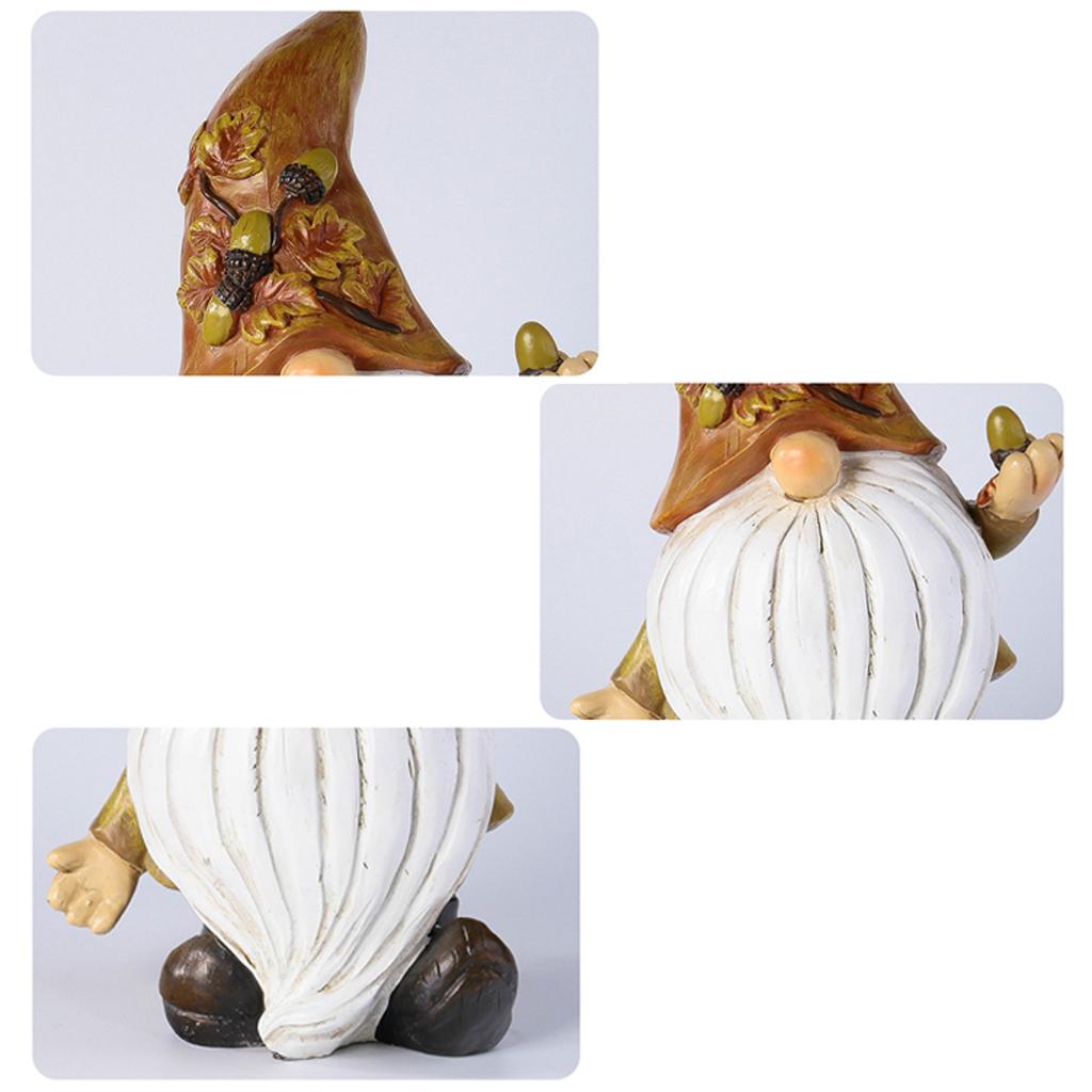 Outdoor Hof Zwerg Gnome Ornamente Garten Dekoration Harz Handwerk Gnome Goblin Skulptur