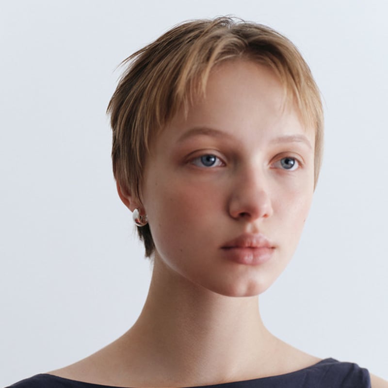 Another Layer City Earring (silver925)(2color)