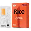 D'Addario WoodWinds Daddario Reed for Soprano Saxophone RICO RIA1025 [Hardness: 2.5] Pack of 10 [...