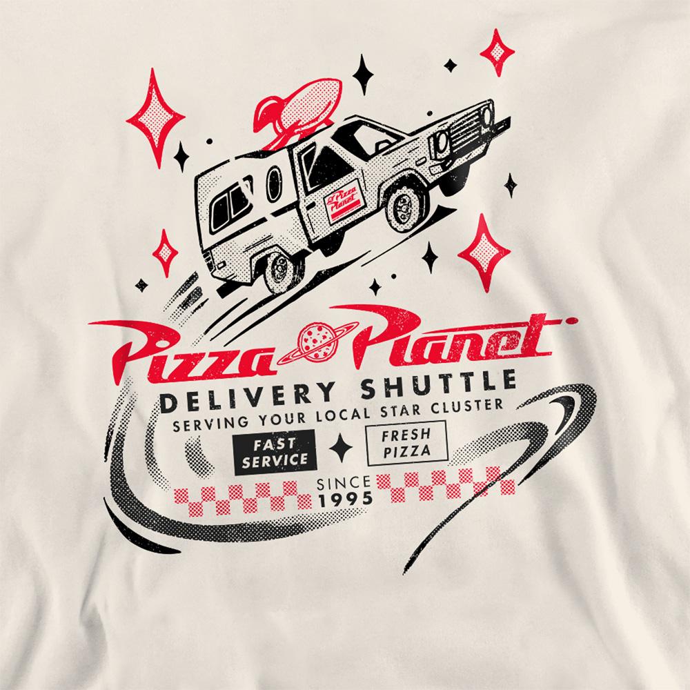 Toy Story Unisex Adult Pizza Planet Delivery Sweatshirt