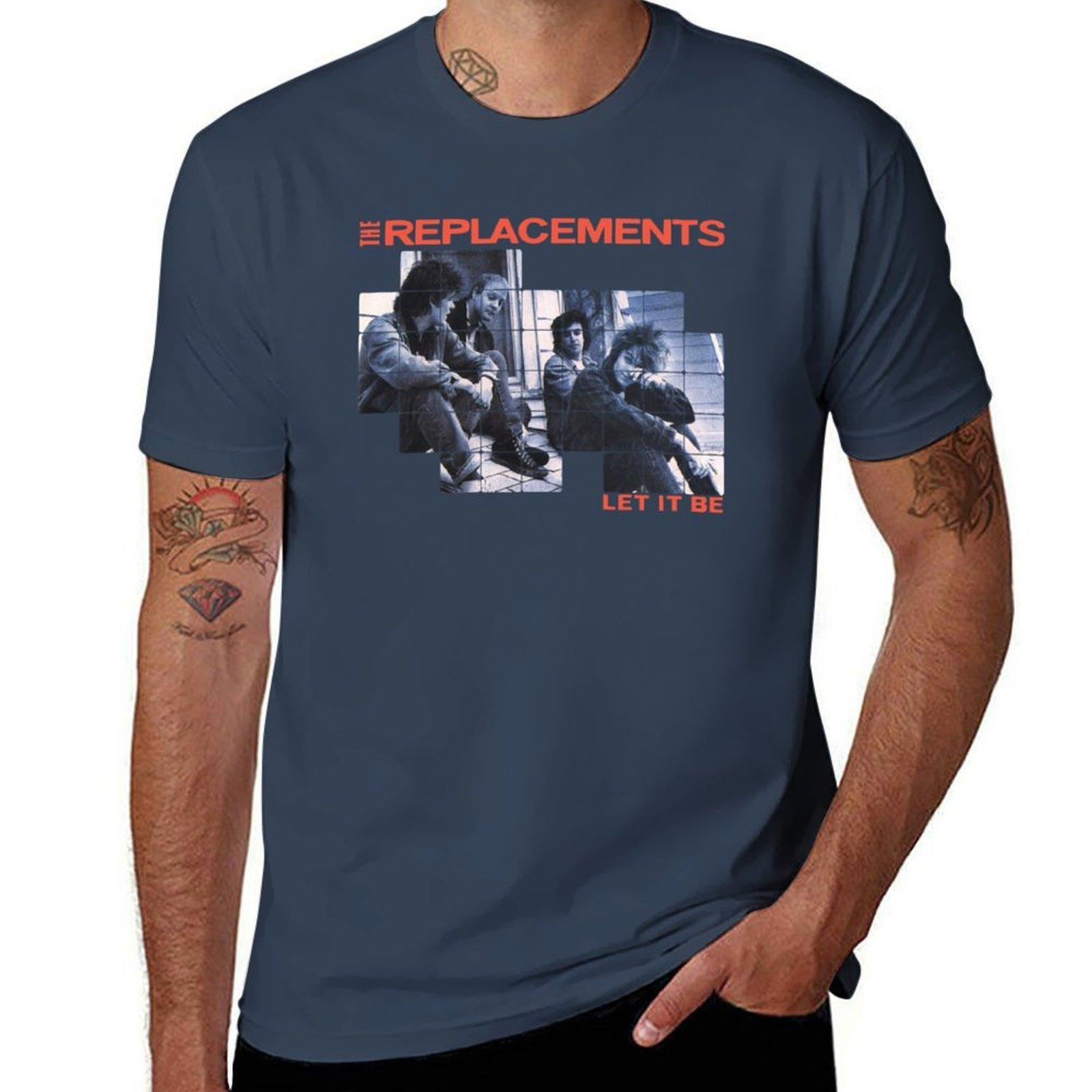 The Replacements Let It Be Squares TShirt Holiday Outdoor TShirt S