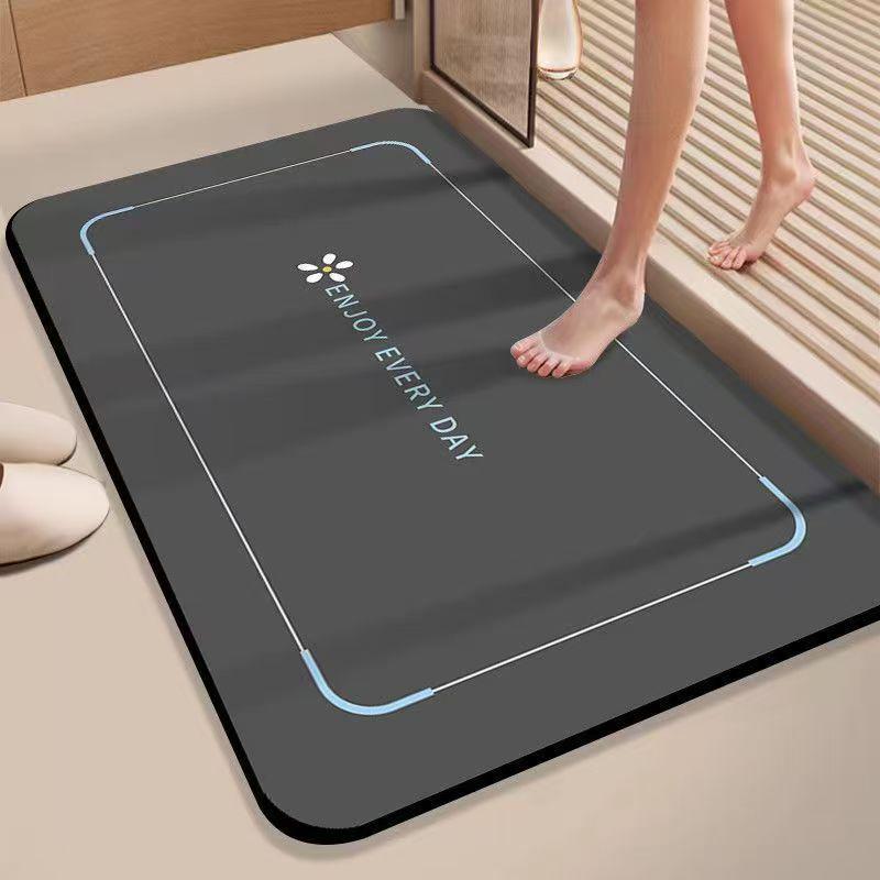 

Diatom Mud Bathroom Absorbent Waterproof Anti-slip Door Mat 40*60cm