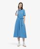 LACOSTE Women'S Fit-And-Flare Short Sleeve Pique Dress Ef211E-56G 776