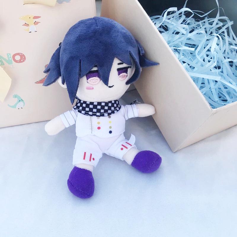 Kokichi Oma Plushies Anime Danganronpa Character Plush Toy Stuffed Pendant Doll Backpack Keychain Kids Birthday Christmas Gift