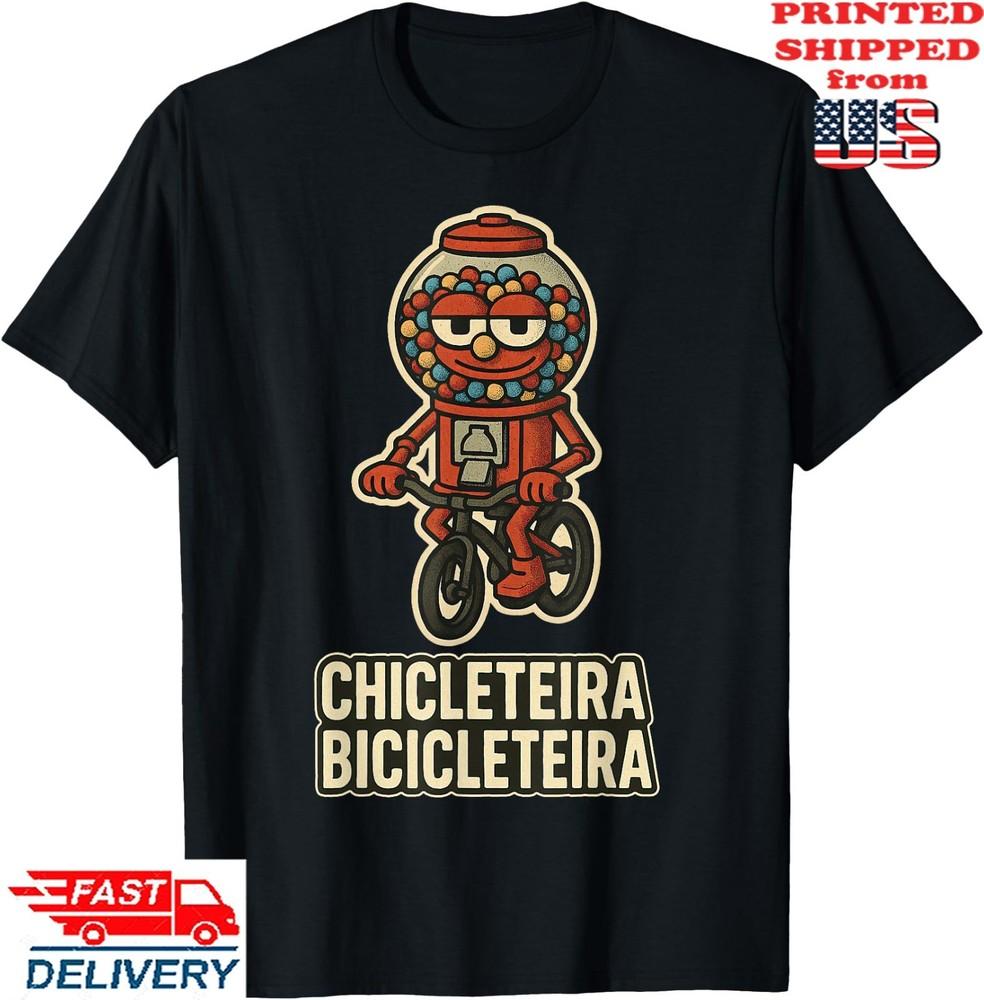 Chicleteira Bicicleteira,F wbr/ unny Italian Brainrot Meme T-Shirt, Unisex Tee Unisex T-Shirt XXXXL