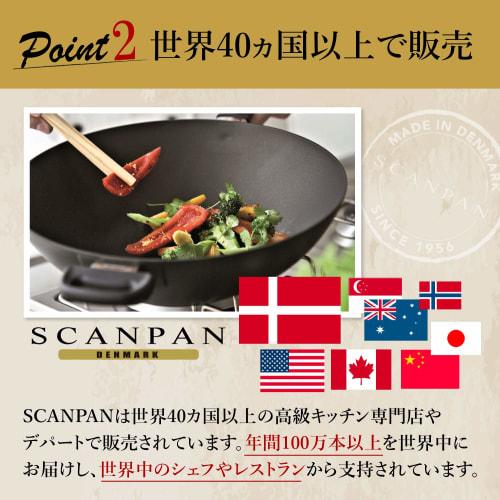 SCANPAN Classic Series Frying Pan, 26cm (with Sponge) | SCANPAN Scanpan, 26cm, Shallow Frying Pan, PFOA-Free, Safe Aluminum Cookware, Kitchen Utensils