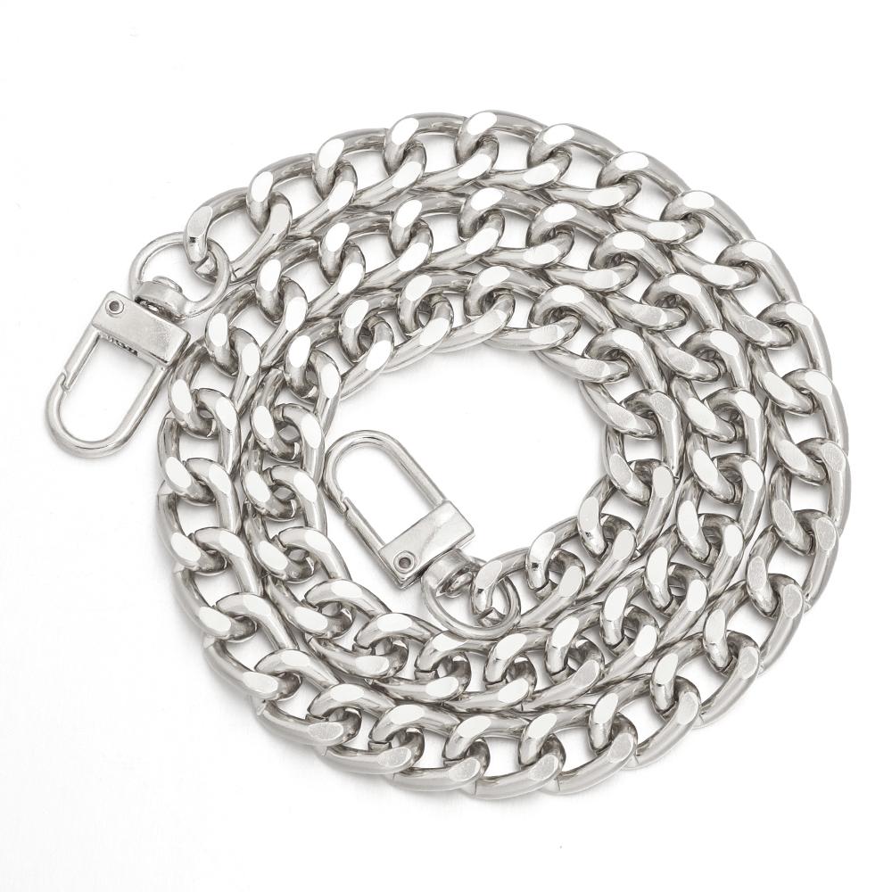 40/60/80/100cm Metal Aluminum Bag Chains Handbag Shoulder Bag Strap Replacement Extension Chains For DIY Bags Deco Accessories