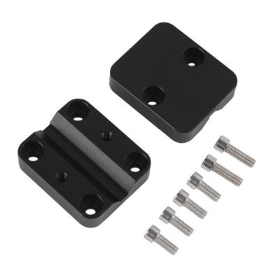 AQIMY Motosiklet GPS Navigasyon Montaj Braketi Biker Telefon Tutucu Çap 12mm 16mm Bar Retrofit için Siyah