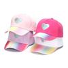 Children's Heart-shaped Sequin Hat  Girl's Fashionable Sun-protective Baseball Cap