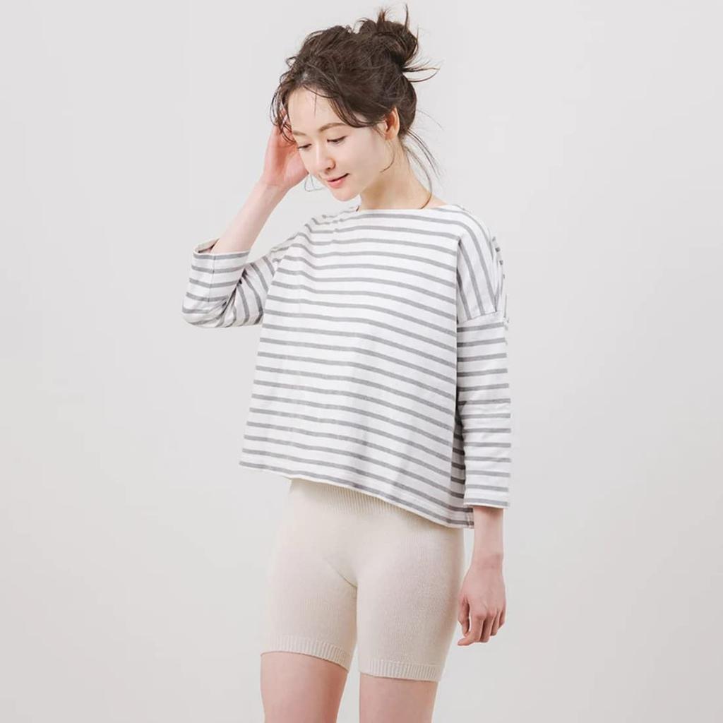 Kurashikinu Harapan Short Belly Warmer Pants for Made with Natural Silk and Wool Suitable for Sensitive and Dry Warms and Prevents Made in Women,