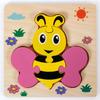 3D Wooden Cartoon Animal & Vehicle Puzzle Board for Early Childhood Education