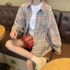 Plaid Shirts Women Long Sleeve Summer Sun-proof Sweet Outwear Fashion Simple All-match Loose Students Korean Style Blouses New