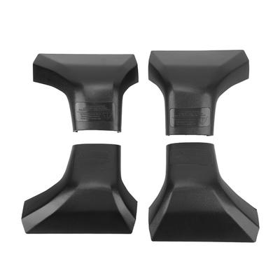 4 Peças Capa de Barra Transversal de Rack de Teto Resistente Tampa de Extremidade de Barra Transversal de Rack de Teto para Modelos Highlander XLE XSE Limited Platinum 2020
