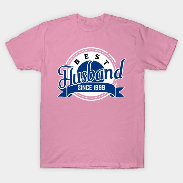 T Shirt Women Best Husband Since 1999 Sweet Wedding Anniversary Harajuku Print Kawaii Tshirt Summer Short Sleeve Female T-Shirt Top Tee