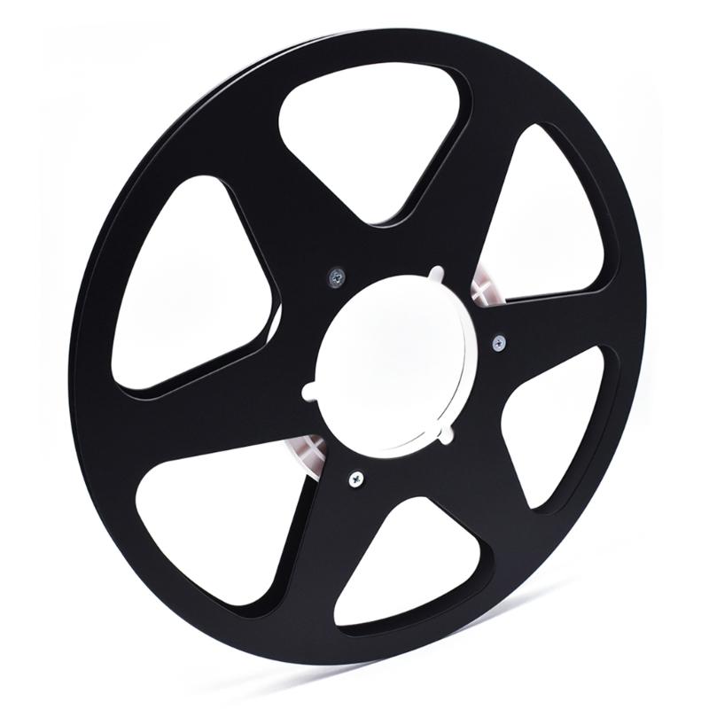 Lightweight Metal Reel 6 Hole Design 10.5Inch Empty Recording Tape Nab Hub Disk Aluminum Accessory