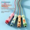 Wooden Handle Children's Skipping Rope Adjustable Students Jump Rope  For Fitness Outdoor Activity