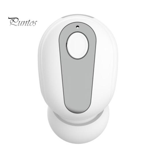 

1 шт. S9 Mini Bluetooth-совместимые беспроводные спортивные стереонаушники-вкладыши с микрофоном белый