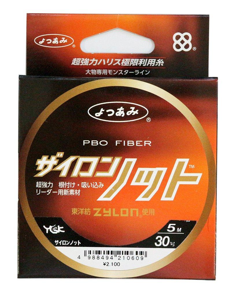 Shock Leader Zylon Knot Zylon 5m Size 30 Black X-Braid