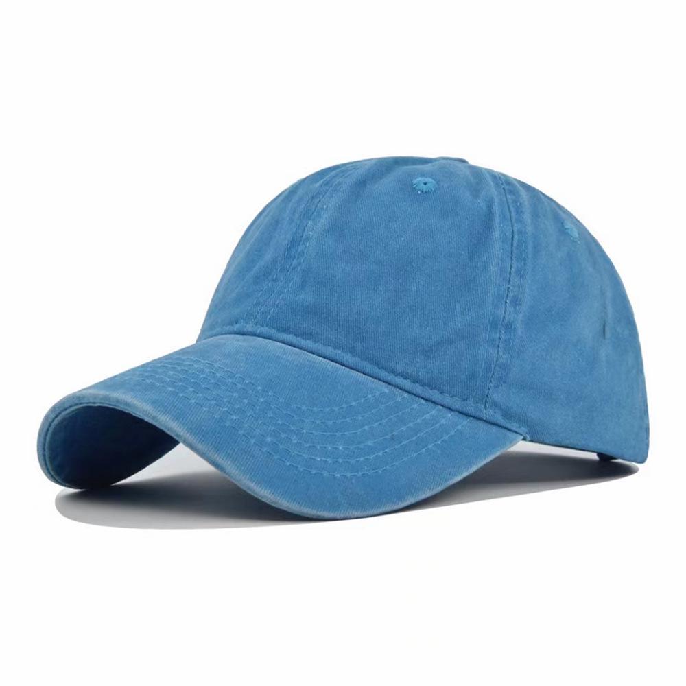 European and American Retro Duckbill All-Cotton Washed Baseball Cap