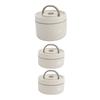 Insulated Lunch Container 304 Stainless Steel Leakproof Portable Round Thermal Bento Box with Lid and Thermal Bag