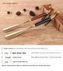 Metal Alloy Lion & Horse Head Zodiac Solid Wood Long Shoehorn