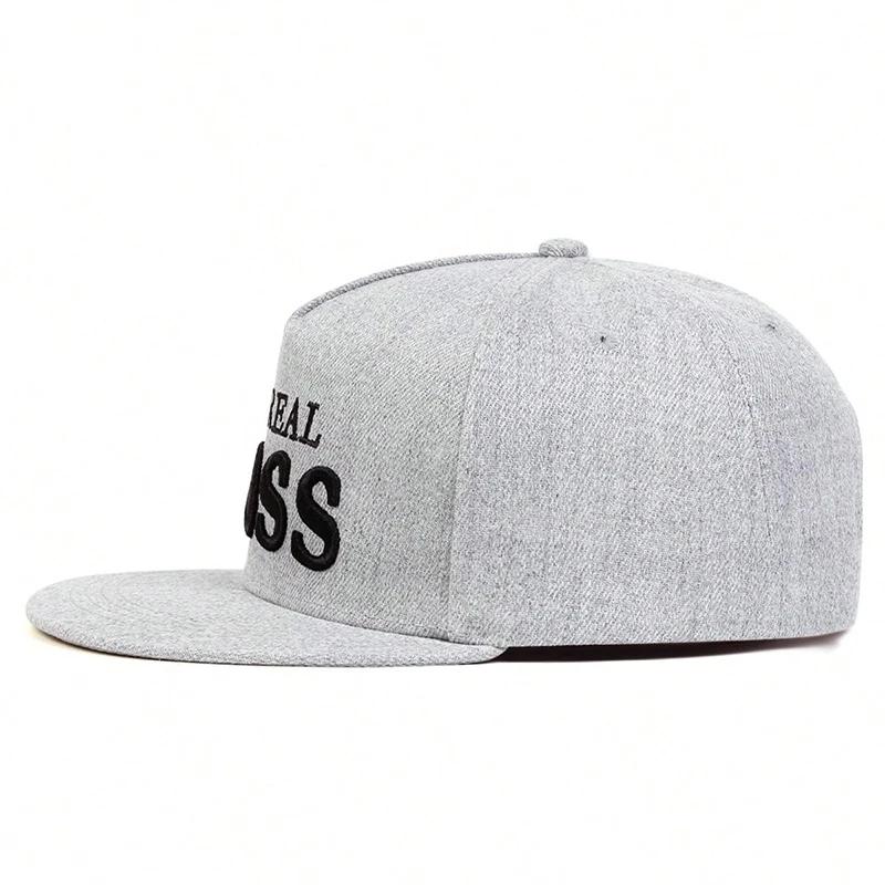 Unisex THE REAL BOSS Embroidery Hip-hop Hats Spring Autumn Outdoor Adjustable Casual Baseball Caps Trucker Caps Sunscreen Hat