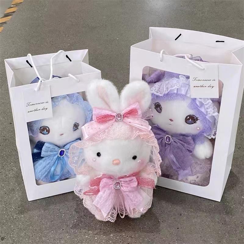 Lolita Rabbit Doll Doll Doll Girl Girl Heart Birthday Gift 8 Inch Machine Doll