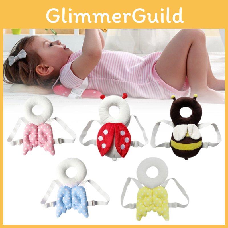 Delightful Plush Baby Protector Pillow Cute Animal Bumblebee And Beetle For Newborns