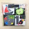 Baby Black And White Sensory Cloth Book With Tactile Pages For Early Learning