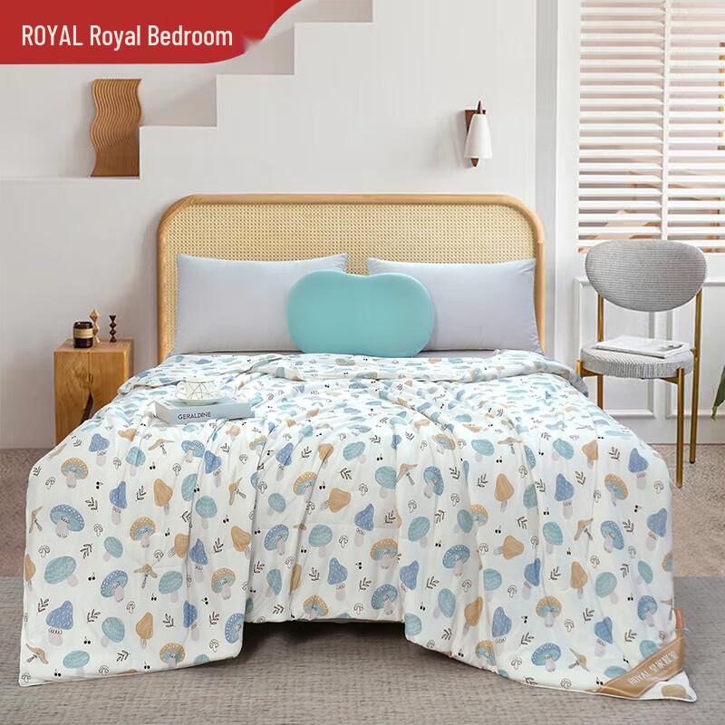 

Royal Bedroom Fresh Story Knitted Quilt