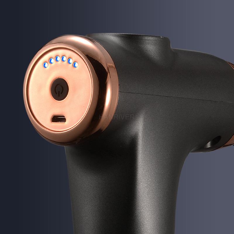 Portable High frequency Massage Gun Electric Massager Muscle Relax Body Relaxation with Portable Bag Therapy Gun for fitness