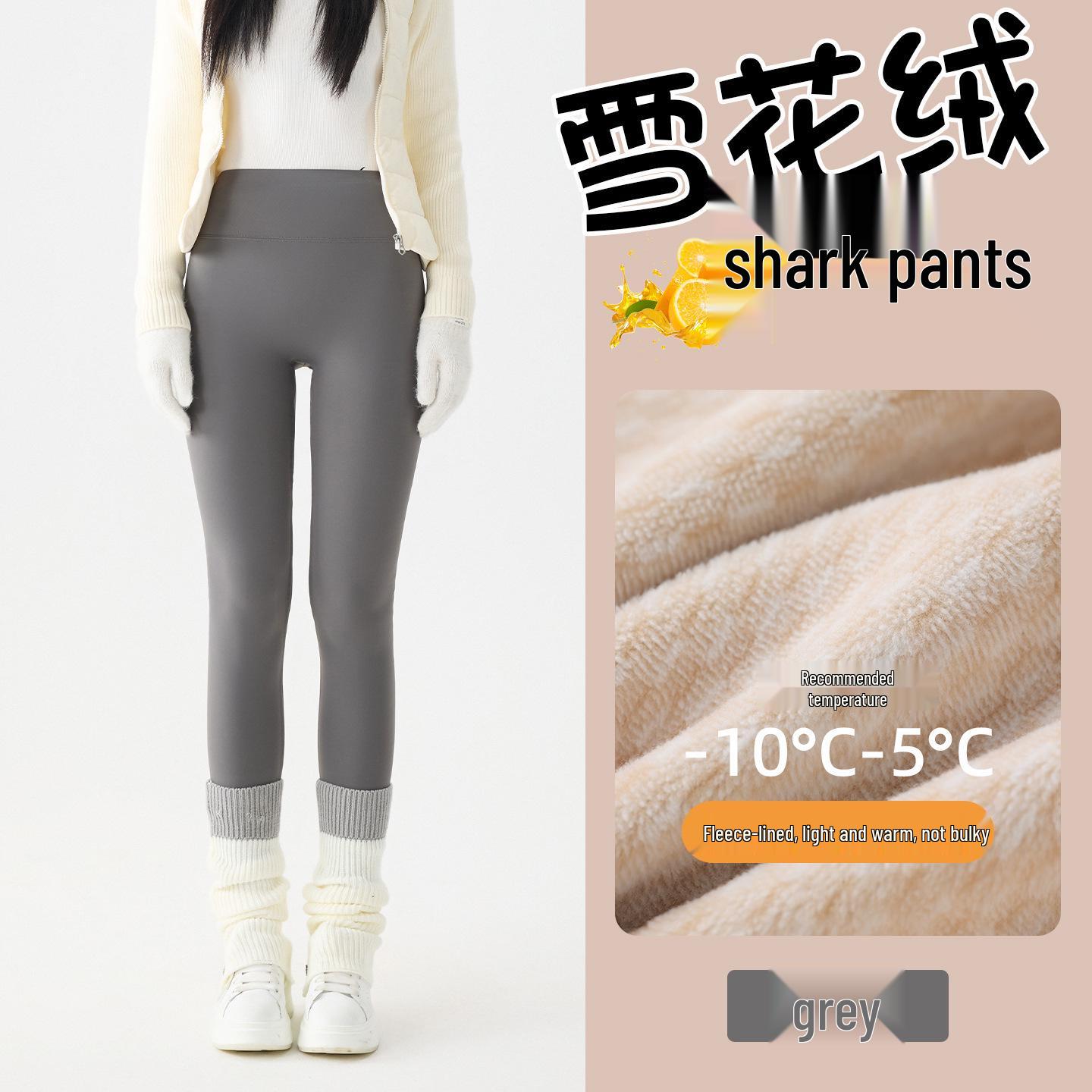 2025 Women s Plus Velvet Thickened Slim-Fit Warm Cotton Yoga Pants for Autumn and Winter M
