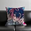Cooler Anime-Junge Ivan Revers-Kissenbezug Quadratisch Schlafzimmer Sofa Freizeit Komfort Kissen Auto Wohnzimmer Heimdekoration