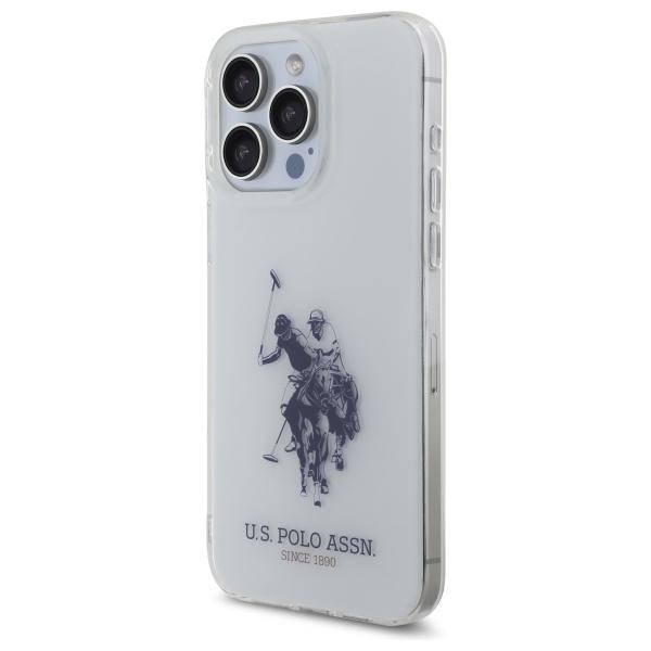 Us Polo Ushcp15Xtpuhrbh Iphone 15 Pro    Max 6,7 Biały/White Shiny Big Logo