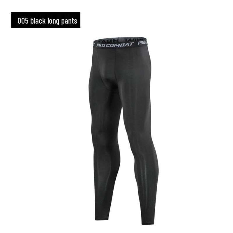 Men's Seven-Point Basketball Compression Tights - Quick-Drying Bodybuilding Pants 2025