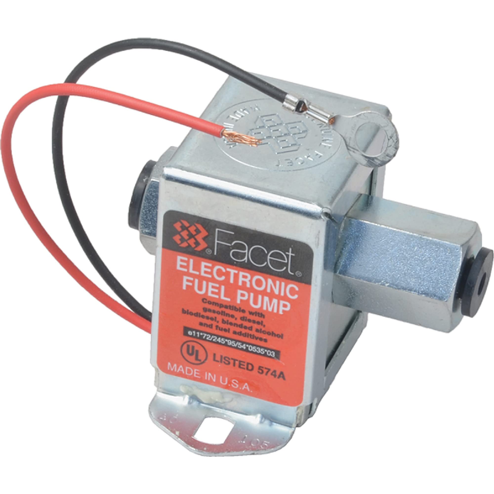 

Facet Purifier Solid State Fuel Pump 3-4.5Psi, 12 /30.48cm Min Dry Lift 6558398 D72347