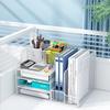 Multi-layer Desktop File & Bookshelf Organizer