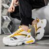 Four Seasons New Mesh Breathable Sneakers Casual Fashion Men's Shoes Daddy Platform Student Shoes Tide Shoes One 2025