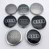 4 SZTUKI 61mm 69mm 60mm 68mm Nakładka na środek koła samochodowego Emblemat z logo piasty Dla Audi A4 A3 A5 A6 A7 A8 Q3 Q5 Q7 Q8 B5 B6 B7 B8 B9 Q7 8P