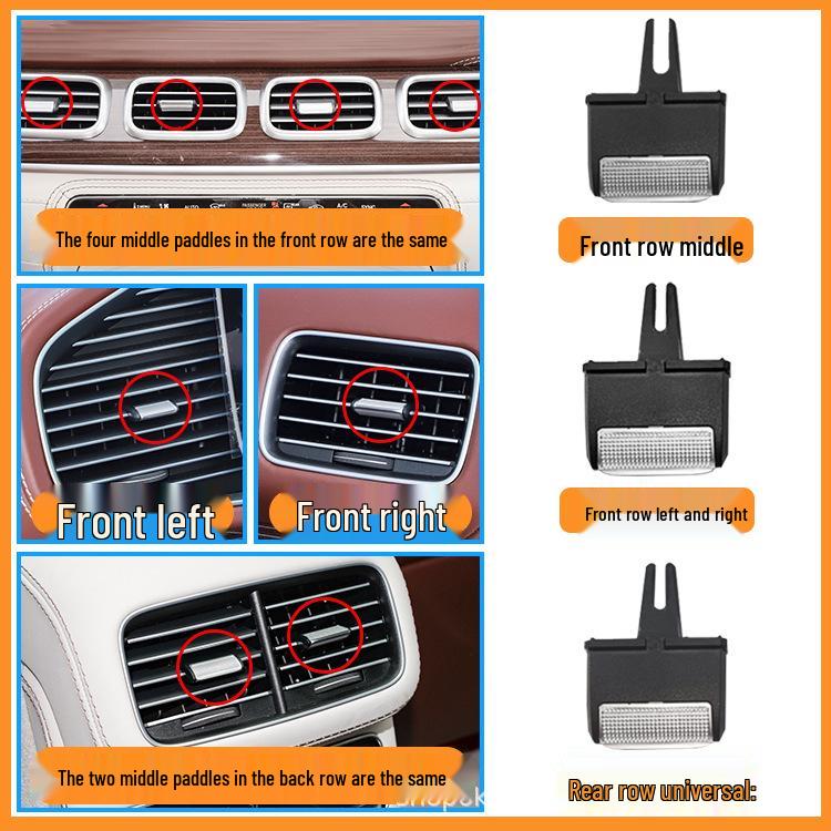 Mercedes-Benz New Maybach W167 Air Conditioning Vent Vane for GLE/GLS Class GLE450 Air Conditioning Accessories