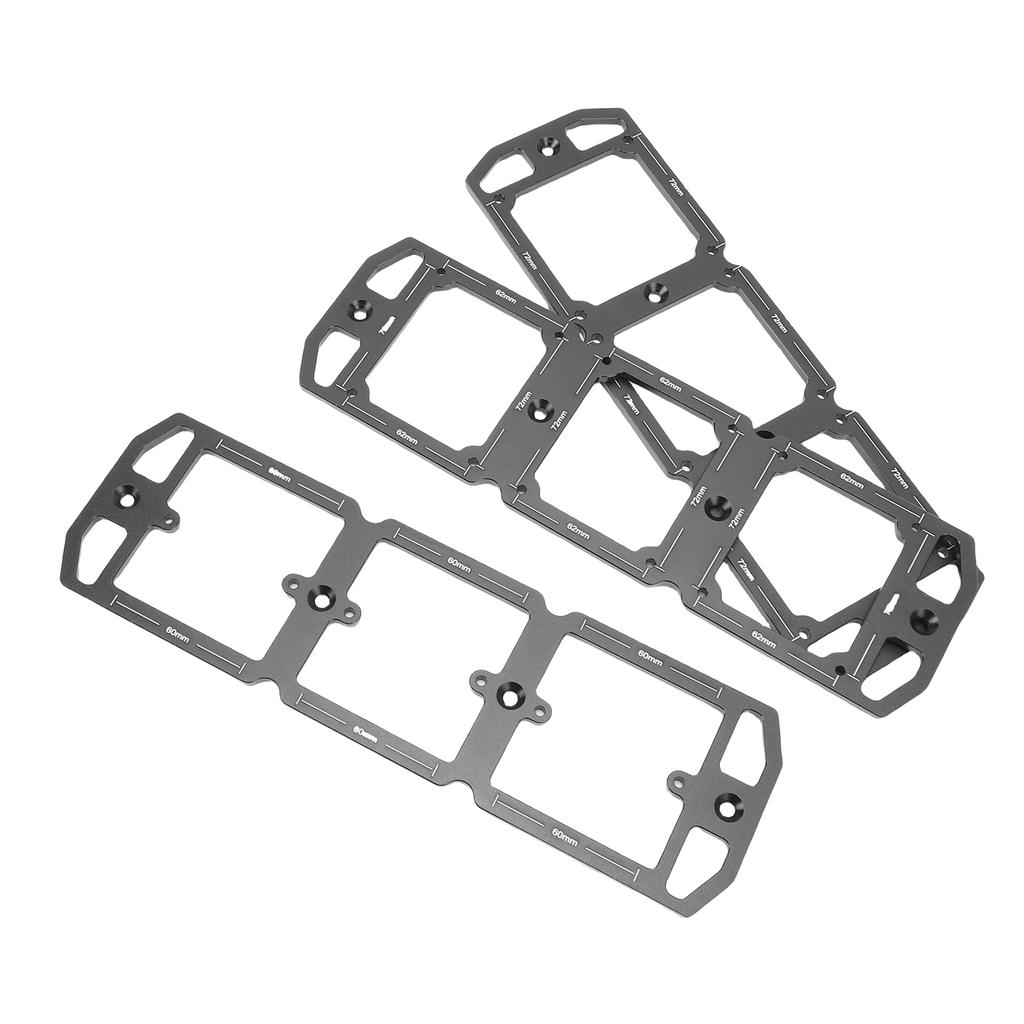 3 Pcs Set 86 Type Wire Box Template Switch Socket Bottom Box Slotting Mold for Electrician Work