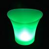 LED-Eiskübel, 5 l, großes Fassungsvermögen, Wein-Eiskübel, Getränkebehälter mit mehreren wechselnden Farben für Party/Zuhause/Bar