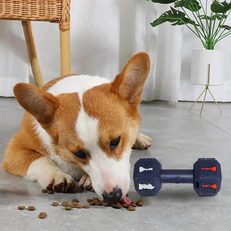 Robustes Hundekauspielzeug für große und mittelgroße Hunde Unzerbrechliches Zahnungspielzeug für Hunde Interaktives Dentalspielzeug für aggressive Kaugewohnheiten