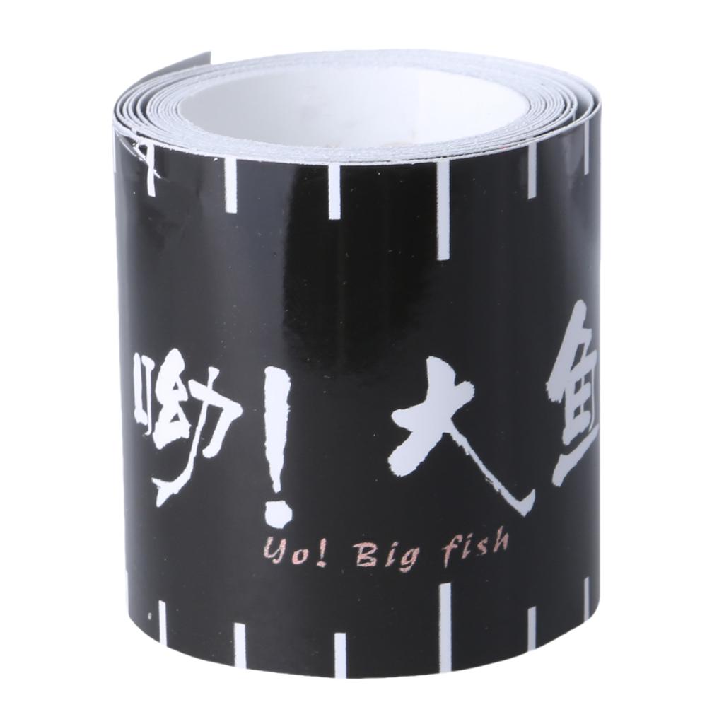 Self-Adhesive Fish Ruler Measurement Tool Waterproof Fishing Measuring Tape Sticker Fishing Accessories Tackle Tool