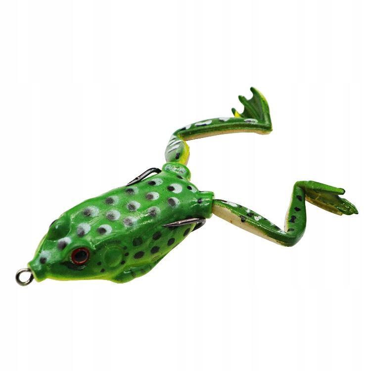 Wobbler Fishing Bait Pike Catfish Surface Frog Set Of 5 Pcs 15G