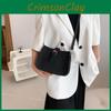 Trendy Korean Fashion Shoulder Bag For Women Stylish Felt Crossbody