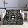 Fashion patterns Masonic portable sofa Blanket Freemason Flannel warm four seasons camping blanke Freemasonry Multi Size blanket