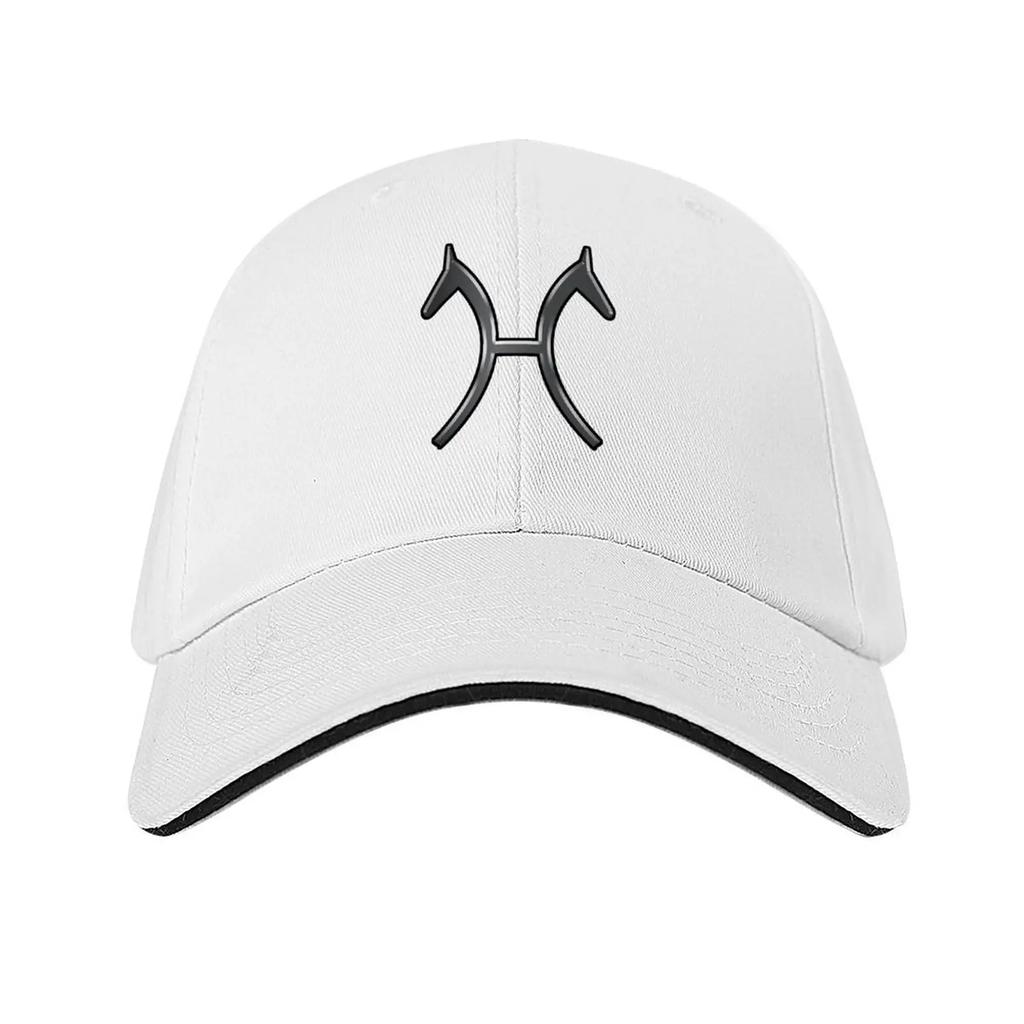 Hanoverian Horse Brand Baseball Cap Designer Hat Beach Outing Ball Cap Horse Hat Designer Unisex Womens